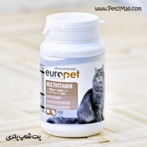 قرص مولتی ویتامین گربه یوروپت